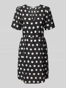 s.Oliver RED LABEL Tailliertes Minikleid aus Viskose-Mix in Black, Grö...