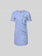BAUM & PFERDGARTEN Minikleid mit Rundhalsausschnitt in Hellblau, Größe...