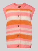 Stella Nova Weste aus Woll-Mix in Orange, Größe S