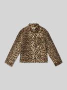 Garcia Jeansjacke mit Umlegekragen in Black, Größe 140