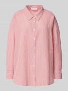 A-view Regular Fit Hemdbluse mit Knopfleiste in Rot, Größe 34