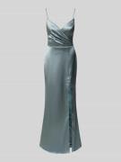 Laona Abendkleid mit Herz-Ausschnitt in Schilf, Größe 34