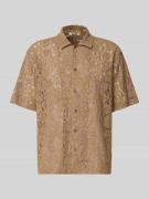 WOODBIRD Relaxed Fit Freizeithemd mit Ausbrenner-Effekt Modell 'Banks'...