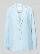 Lanius Blazer mit Reverskragen in Hellblau, Größe 38