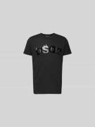 Dsquared2 T-Shirt mit Label-Print in Black, Größe L