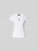 Dsquared2 T-Shirt mit Label-Detail in Weiss, Größe M