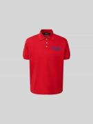 Dsquared2 Regular Fit Poloshirt aus Baumwolle in Rot, Größe S