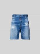 Dsquared2 Regular Fit Jeansshorts aus Baumwoll-Mix in Marine, Größe 48