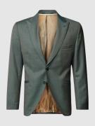 Wilvorst 2-Knopf-Sakko aus reiner Wolle in Dunkelgruen, Größe 102