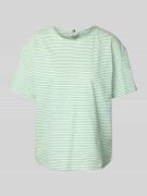 Tommy Hilfiger Relaxed Fit T-Shirt aus Leinen-Baumwoll-Mix in Hellgrue...