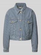 Tommy Hilfiger Oversized Fit Jeansjacke aus reiner Baumwolle in Marine...