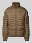 Jack & Jones Steppjacke mit Stehkragen Modell 'STATE' in Oliv, Größe M