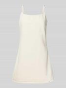 Calvin Klein Jeans Minikleid aus Baumwoll-Lyocell-Mix mit Leinen-Antei...