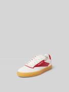 Copenhagen Sneaker mit Label-Detail in Kirsche, Größe 40