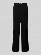 Raffaello Rossi Stoffhose mit elastischem Bund Modell 'ALMA' in Black,...