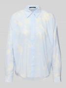 Someday Relaxed Fit Hemdbluse mit durchgehender Knopfleiste in Bleu, G...