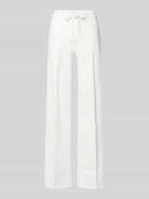 Liu Jo White Wide Fit Jeans im 5-Pocket-Design in Offwhite, Größe 26