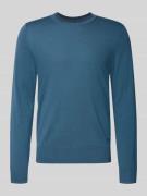 PAUL SMITH Regular Fit Strickpullover aus reiner Wolle in Blau, Größe ...