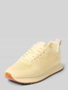 Gant Sneaker mit Label-Detail Modell 'Bevinda' in Hellgelb, Größe 37