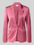 Jake*s Cocktail Slim Fit Blazer mit Paspeltaschen in Fuchsia, Größe 32