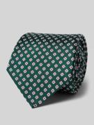 Blick Krawatte aus Seide mit Allover-Muster in Gruen, Größe 1