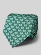 Blick Krawatte aus Seide mit Allover-Muster in Gruen, Größe 1
