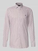 Polo Ralph Lauren Regular Fit Business-Hemd mit Kentkragen in Mittelbr...