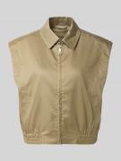 MOS MOSH Weste aus Lyocell-Mix mit Reißverschluss Modell 'Kendall Bill...