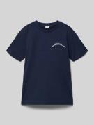 s.Oliver RED LABEL Regular Fit T-Shirt aus reiner Baumwolle in Marine,...
