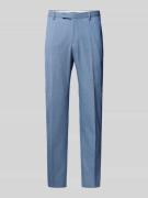 Pierre Cardin Anzughose aus Schurwoll-Mix mit Bügelfalten in Blau, Grö...