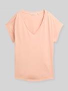 Tom Tailor Denim Relaxed Fit T-Shirt in Orange, Größe L