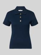 Tommy Hilfiger Slim Fit Poloshirt aus reiner Baumwolle in Marine, Größ...