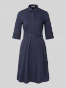 Christian Berg Woman Selection Knielanges Hemdblusenkleid mit Bindegür...