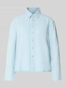 MAC Relaxed Fit Hemdjacke aus Lyocell in Denim-Optik in Hellblau, Größ...