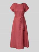 Weekend Max Mara Tailliertes Freizeitkleid aus reinem Leinen Modell 'E...