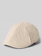 Müller Headwear Schiebermütze mit Strukturmuster in Beige, Größe L