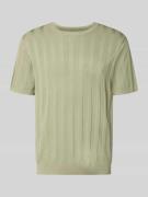 Lindbergh Strickshirt aus Viskose-Mix mit Rundhalsausschnitt in Lind, ...