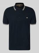 Christian Berg Men Regular Fit Poloshirt mit Kontraststreifen in Marin...