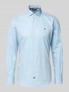 Tommy Hilfiger Tailored Fit Businesshemd aus reiner Baumwoll-Popeline ...