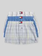 Tommy Hilfiger Regular Fit Boxershorts aus reiner Baumwolle im 3-er-Pa...