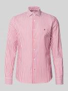Tommy Hilfiger Tailored Fit Businesshemd aus Baumwoll-Mix in Rot, Größ...