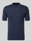 JOOP! Collection Slim Fit Poloshirt in Strick-Optik Modell 'Vanceo' in...