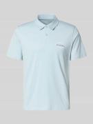 Jack & Jones Poloshirt mit Label-Print Modell 'BRANDON' in Hellblau, G...