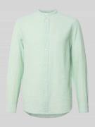 Only & Sons Slim Fit Freizeithemd aus Baumwoll-Leinen-Mix Modell 'CAID...