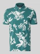 Lerros Modern Fit Poloshirt mit Label-Detail in Gruen, Größe L