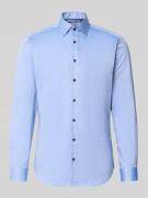 Christian Berg Men Regular Fit Business-Hemd mit Kentkragen in Royal, ...