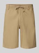 Jack & Jones Shorts mit Tunnelzug Modell 'JAIDEN' in Beige, Größe L