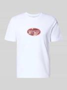 Jack & Jones T-Shirt mit Label-Print in Weiss, Größe L