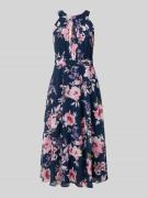 Christian Berg Cocktail Midikleid mit floralem Allover-Print in Dunkel...