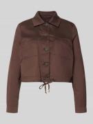 Christian Berg Woman Selection Jacke mit Tunnelzug in Dunkelbraun, Grö...